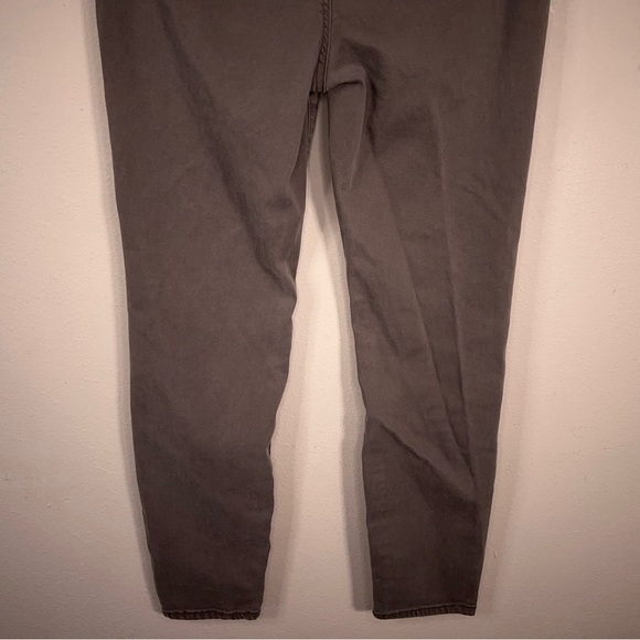 Size 10 David Bitton Buffalo Brown Stretch Jeans Soft Denim Neutral - Picture 8 of 13